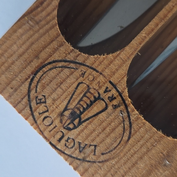 Laguiole Carving and Paring Knife Sets Black Handle Stainless by Jean Dubost - Picture 4 of 12